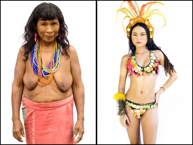 Retrato de la serie Rostros de Colombia