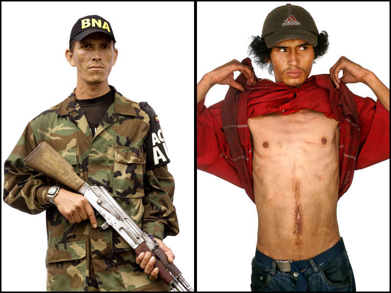 Retrato de la serie Rostros de Colombia