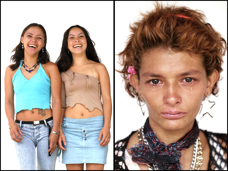 Retrato de la serie Rostros de Colombia