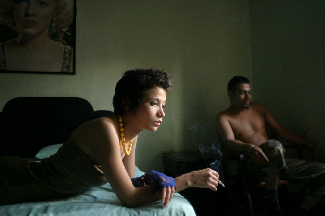 Retrato de modelo de moda en Medellín